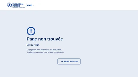 Capture Ameli matériel handicap