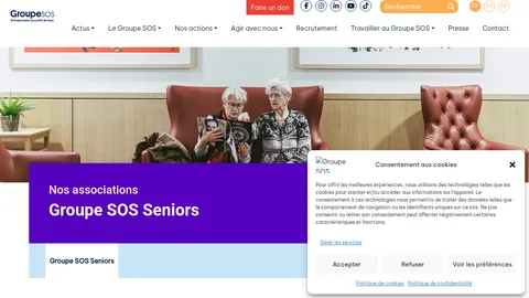 Capture Groupe SOS Seniors