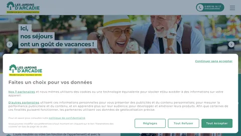 Capture Les Jardins d'Arcadie